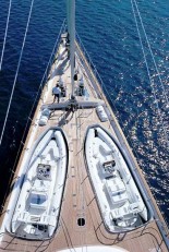 Sailing Yacht Felicita West - Foredeck Tenders